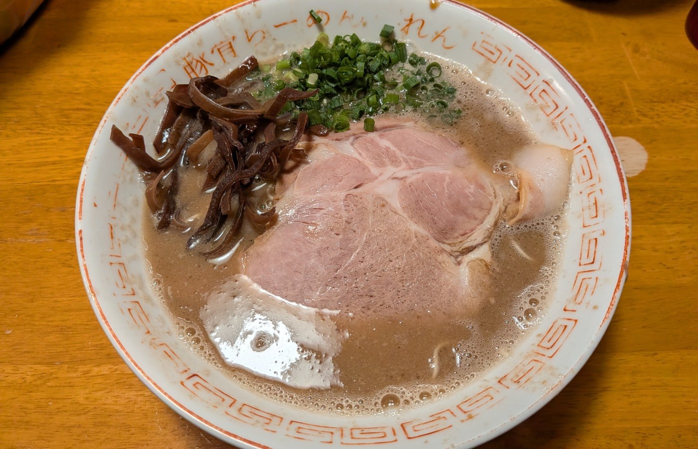 赤坂の博多ラーメン 和の濃厚豚骨ラーメン